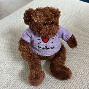 Mallorca Spain teddy bear in T shirt NWOT
